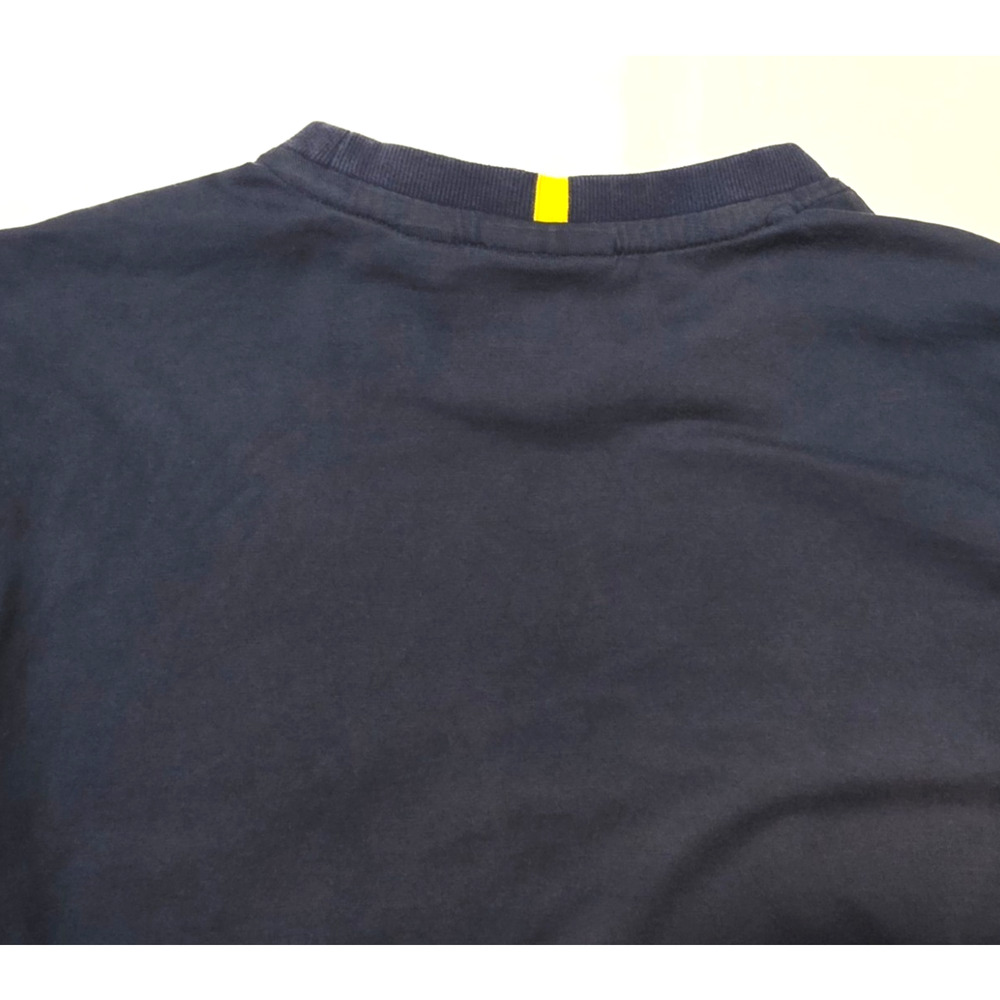 Lacoste x National Geographic Long Sleeve T Shirt Mens S Navy Blue Zebra Croc - Picture 4 of 13